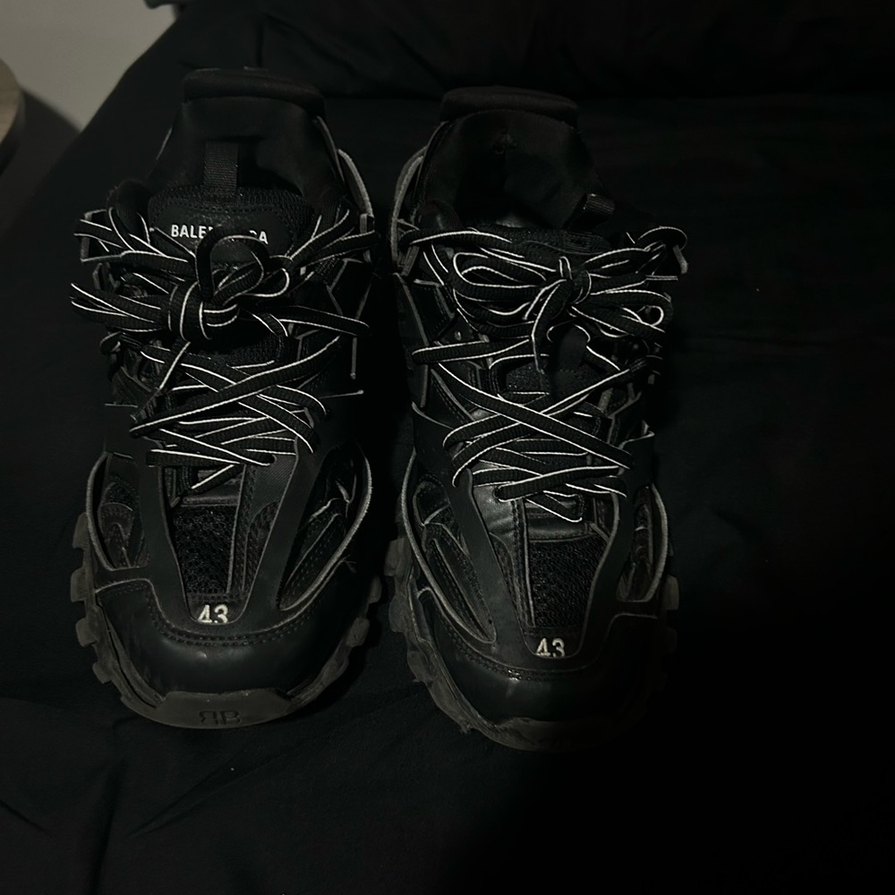 Balenciaga Black and Gray Sneakers
